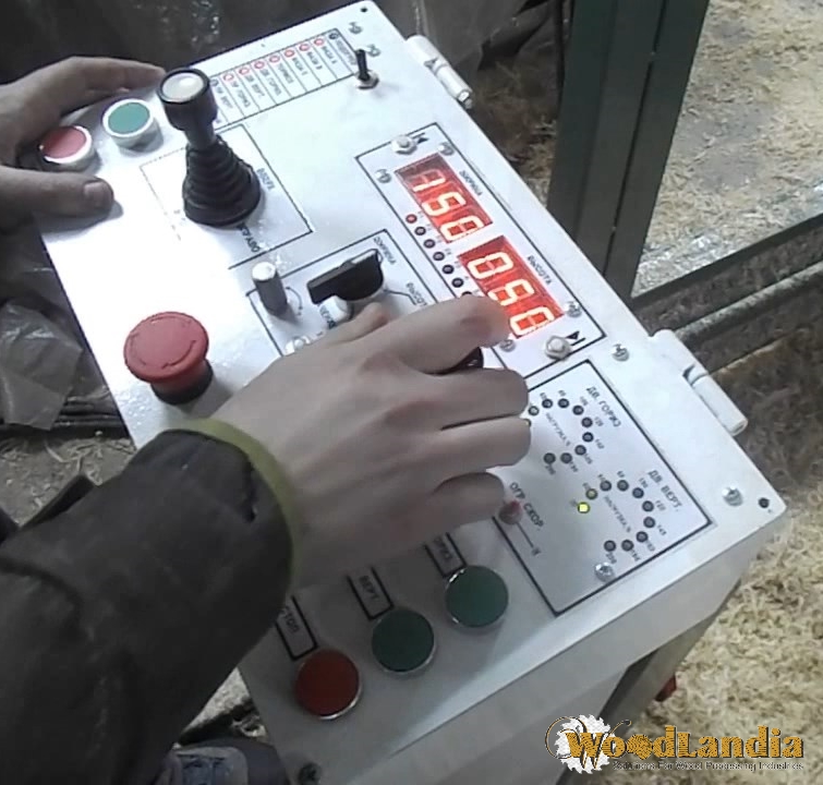 Duo-550 sawmill control panel