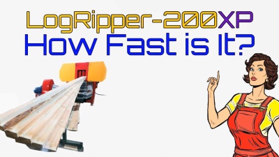 How Fast is LogRipper-200XP